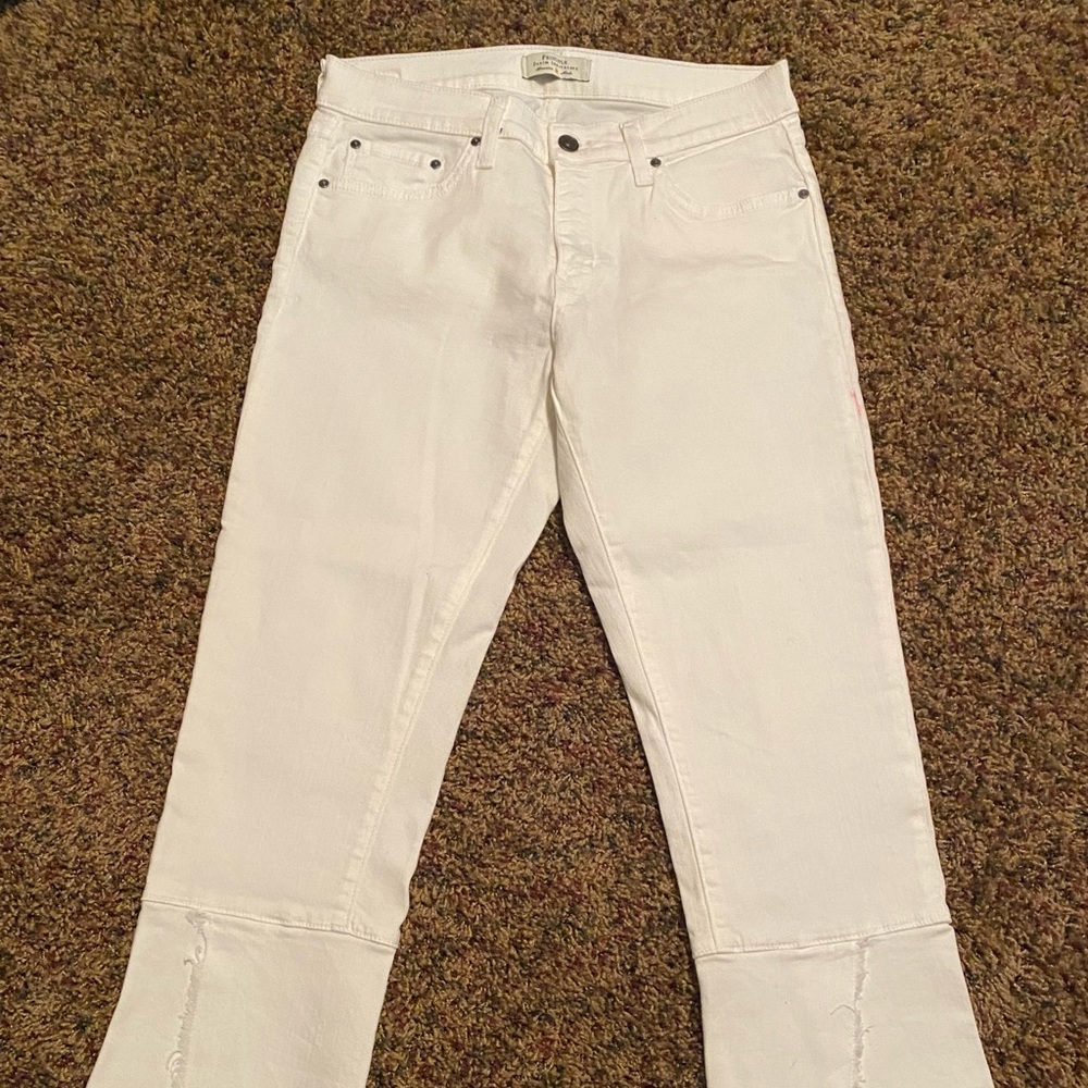 White jeans